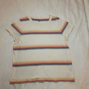 madewell retro striped tee